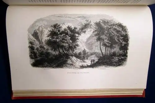 Töpfer Premiers Voyages en Zigzag 1868 dekorativ Belletristik Goldschnitt js