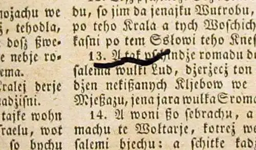 Luthera Biblia to je zyle Sswjate Pissmo stareho a Noweho Sakonja 1823 mb