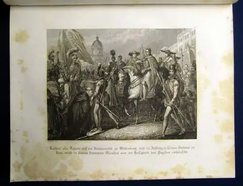 Genthe Das Leben Dr. Martin Luthers 1841 Geschichte Belletristik Biographie mb