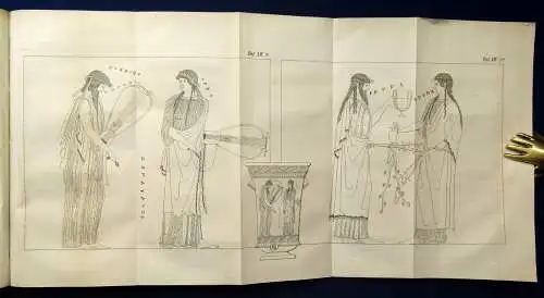 Weckler, Friedrich Gottlieb 5 Bde. Alte Denkmäler Geschichte js