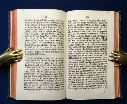 Röhr Letzte Predigten und Reden gehalten vor einer Landgemeinde 1830 Theologie m