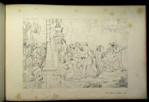 Illustrations of Thomsons Castle of Indolence 1845 11 Illustrationen js