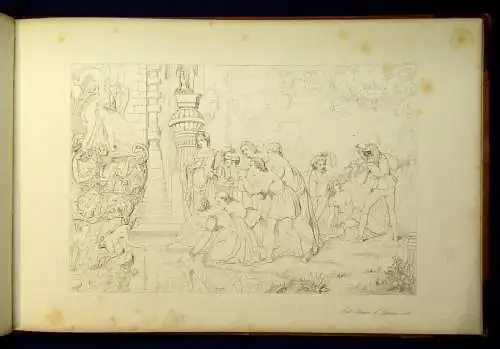 Illustrations of Thomsons Castle of Indolence 1845 11 Illustrationen js
