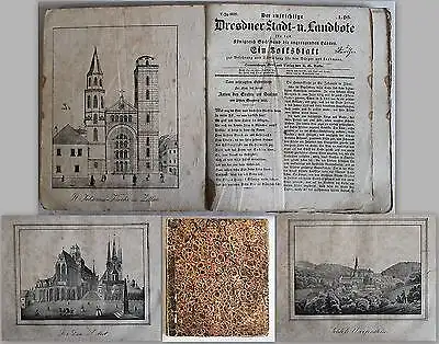 Der aufrichtige Dresdner Stadt- u. Landbote für das Königreich Sachsen 1836 -xz