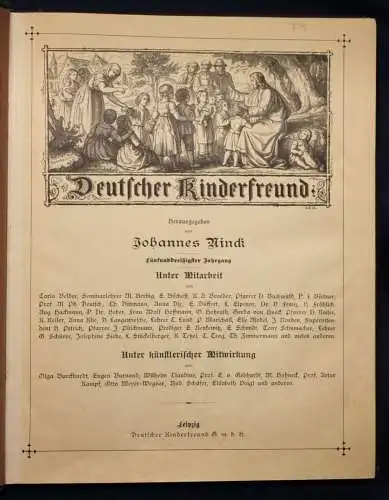 Rinck Deutscher Kinderfreund 35. Jhg. 1912/1913 Gedichte Literatur Sagen sf