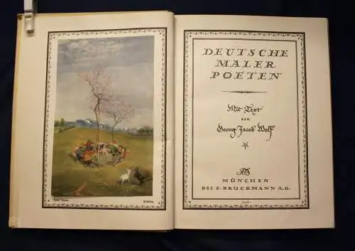 Wolf Deutsche Maler Poeten 1923 Kunst Wissenschaft Zeichnung Architektur js