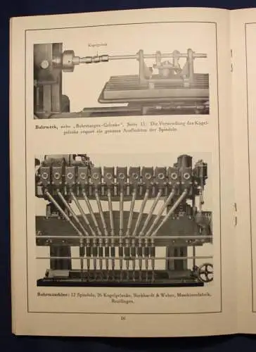 Original Prospekt Handbuch für Kugelgelenk - Antriebe um 1935 Technik js 