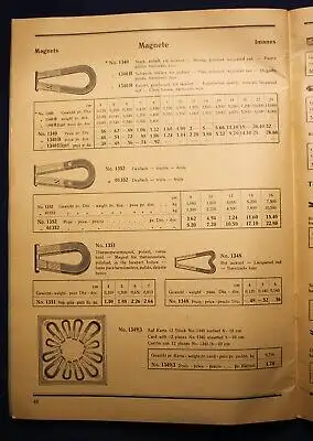 Original Katalog G.Mäder & Müller Schmalkalden Werkzeugfabrik 1936 Technik js