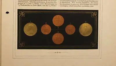 Henze Illustrierter Anzeiger über gefälschtes Papiergeld 6 Hefte Jhg 1874 sf