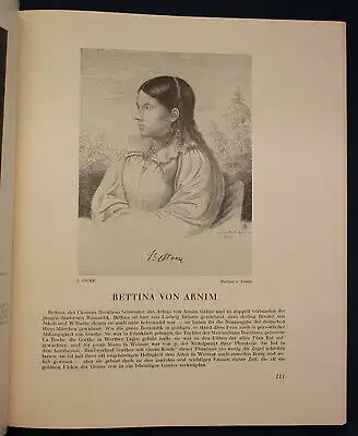 Oeser Menschen und Werke im Zeitalter Goethes 1925 Geschichte Kunst Kultur sf