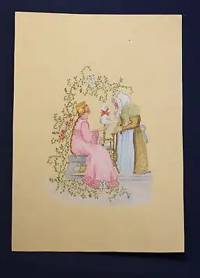 E May Märchenbilder von E May signiert in Tusche um 1930 Kunst und Kultur js