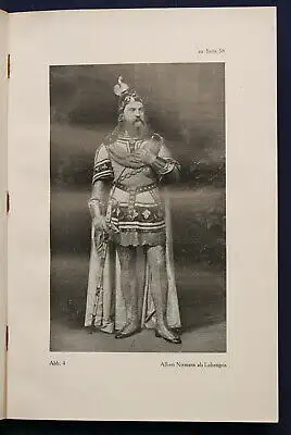 Altmann Richard Wagner und Albert Niemann "Ein Gedenkbuch" 1924 Geschichte sf