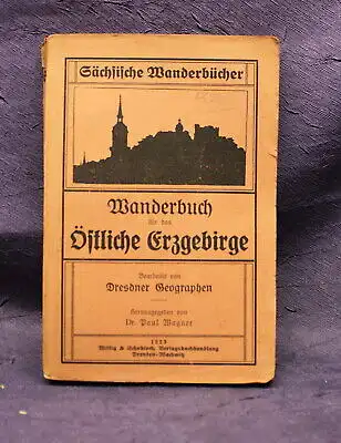 Wagner Wanderbuch für das Erzgebirge 2 Bd. 1923 Erzgebirge Vogtland Sachsen js