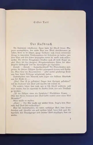 Burg York Der Weg in die Freiheit Lebensroman eines Freiheitshelden 1931 js