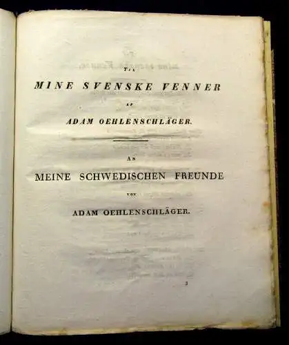 Tegner und Oehlschläger An Goethe - Am 28. August 1929 am