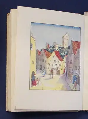 Theodor Storm Ein stiller Musikant 10 Or. Lithographien 1920 Literatur Lyrik js