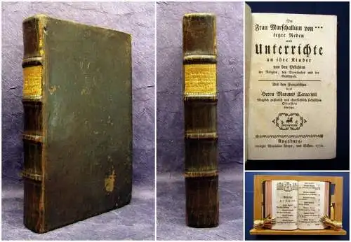 Caraccioli, Marquis 1770 Praktische Landökonomie der Alten + Der Frau(...) am