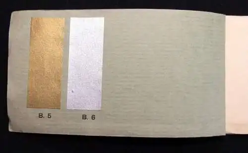 Musterbuch Dekorations-Papiere 1931 Kollektion Unübetroffene Qualität 32 Farben