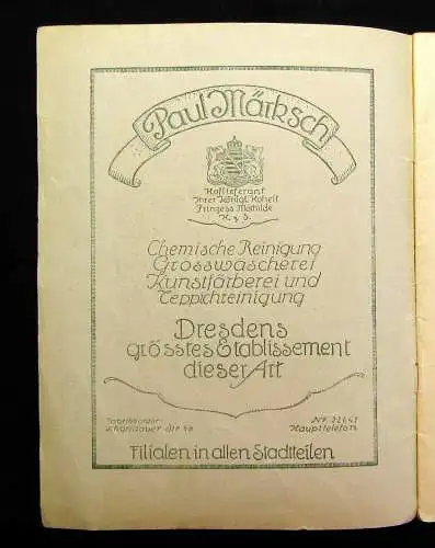 Königliche Hoftheater Dresden Oper um 1920 Geschichte Gesellschaft mb