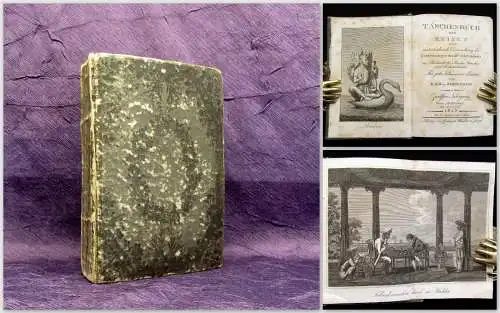 Zimmermann Taschenbuch der Reisen oder unterhaltende Darstellung 1.Abt. 1813 js