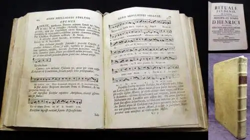 Fulda, Heinrich 1765 Rituale Fuldense, Jussu & Authoritate reverendissimi...am