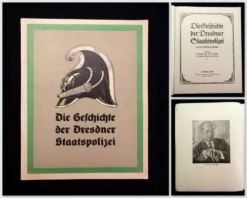 Kötzschke Thiele Die Geschichte der Dresdner Staatspolizei 1928 Geschichte mb