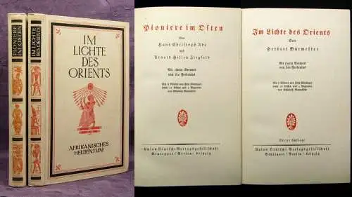 Burmester Im Lichte des Orients, Pioniere im Osten um 1900 2 Bde Geschichte mb