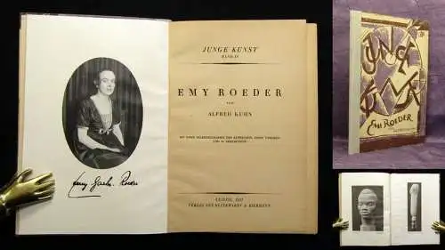 Kuhn, Alfred Junge Kunst Bd. 18 Emy Roeder 50 Abbild. 1921 Kultur Künstler js