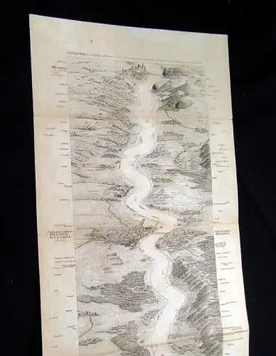 Beichling, Karl Heinrich um 1830 Panorama der Elbe von Aussig bis Meissen... am