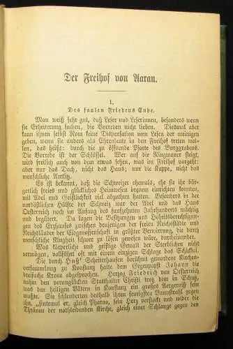 Vögtlin Heinrich Zschokkes sämtliche Novellen 12 Bde. in 4 um 1895 Bildnis js