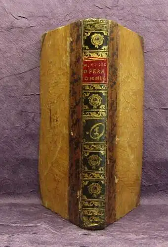 Ciceronis Opera Omnia 1794 1. Bd. apart Latein Delphine Naturwissenschaften mb
