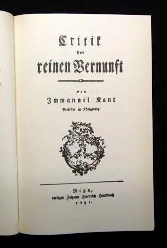 Brandt, Klemme Immanuel Kant 3 Bde. 2003 Kritik der Vernunft,Urteilskraft... js