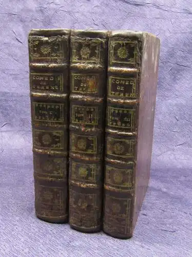 Madame Dacier 1768 Les Comédies de Térence - 3 vol. am