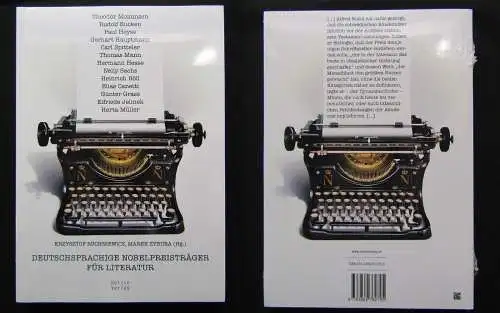 Zybura Deutschsprachige Nobelpreisträger für Literatur 2019 Verstehen Rhetorik