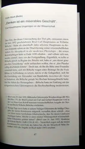 Bialek Dem Sonnenwanderer auf der Spur Neue Beiträge zu Carl Hauptmann Bd.3 2009