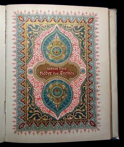 Bodenstedt Aus dem Nachlasse Mirza-Schaffy´s Neues Liederbuch 1873 Zamarski