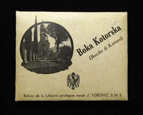 Boka Kotorska (Bocce di Kattaro) um 1930 10 Original Fotos Landschaft