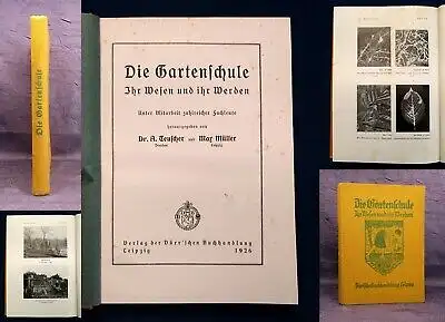 Müller Die Gartenschule Ihr Wesen und ihr Werden 1926 Naturwissen Botanik js