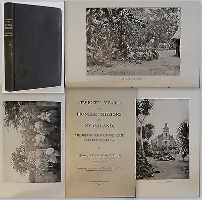 Hamilton 20 Years of Pioneer Missions in Nyasaland 1912 Kolonien Südafrika xz