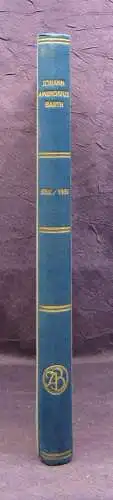 Johann Ambrosius Barth Verlagsverzeichnis 1880-1930, 1930 js