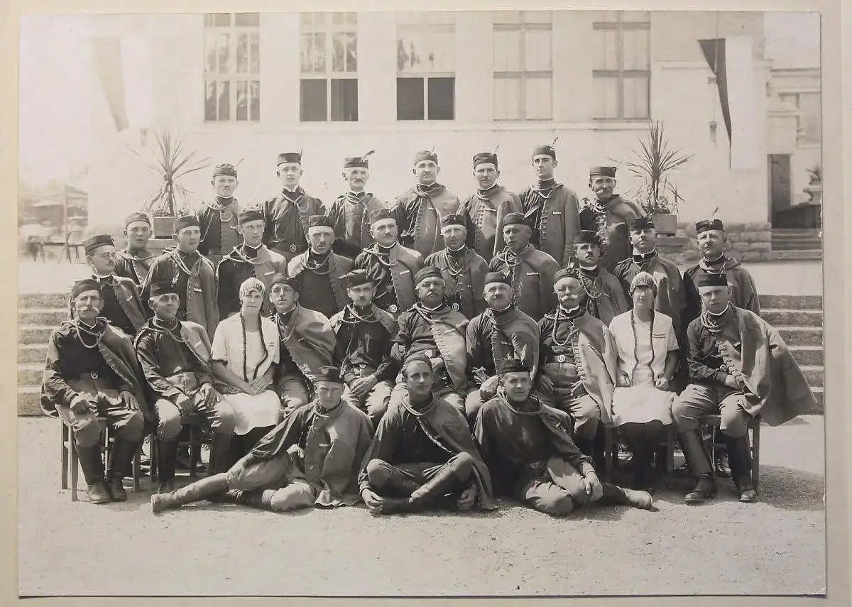 Alte Fotografie Soldaten Militär K.L. Sobehrad Pilsen Tschechien um 1890 K&K xz 0