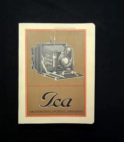 Ica Illustrierte Preisliste photographische Apparate u Bedarfsartikel um 1915