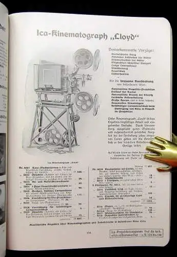 Ica Illustrierte Preisliste photographische Apparate u Bedarfsartikel um 1915