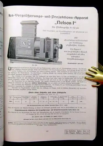 Ica Illustrierte Preisliste photographische Apparate u Bedarfsartikel um 1915