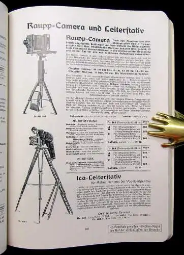 Ica Illustrierte Preisliste photographische Apparate u Bedarfsartikel um 1915