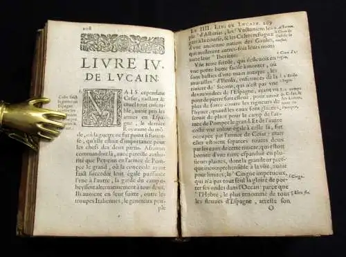 Lucain 1623 Les Oeuvres de M. Annee Lucain poete Illustre, ou L Histoire ... am