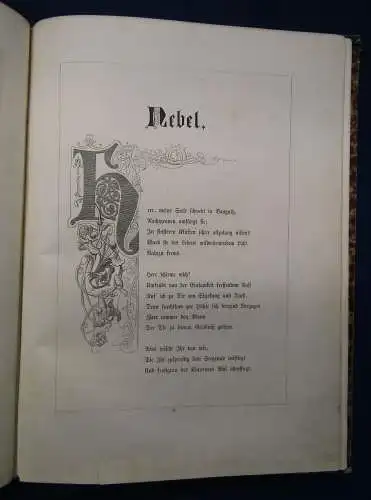 Scheffel Bergpsalmen. Dichtung 1870 Belletristik Versepen Klassiker sf