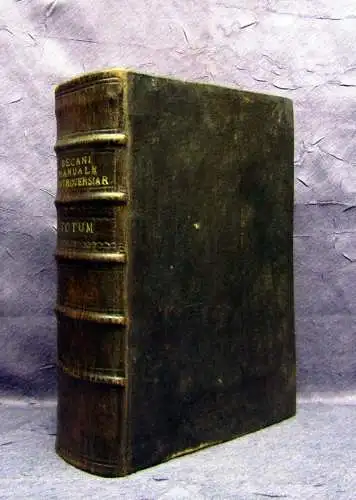 Martin Becanus Manuale Controversiarum 1733 erstmals 1623 erschienen mb