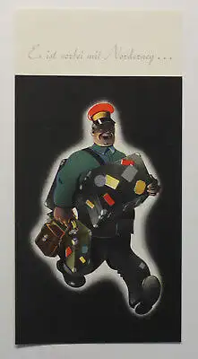 Original Werbeblatt Es ist vorbei mit Norderney um 1930 Reise Geografie sf