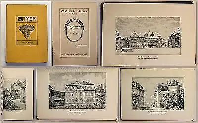 Kühn Stätten der Kultur Band 13 Weimar um 1900 Reisen Thüringen Landeskunde xy
